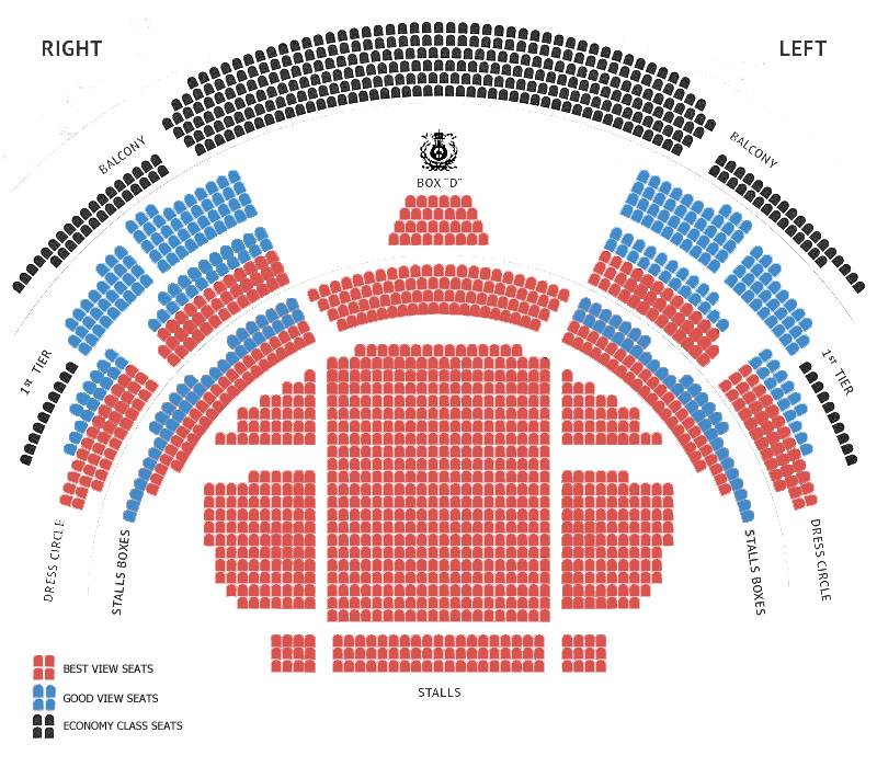 St Denis Theatre Seating Chart