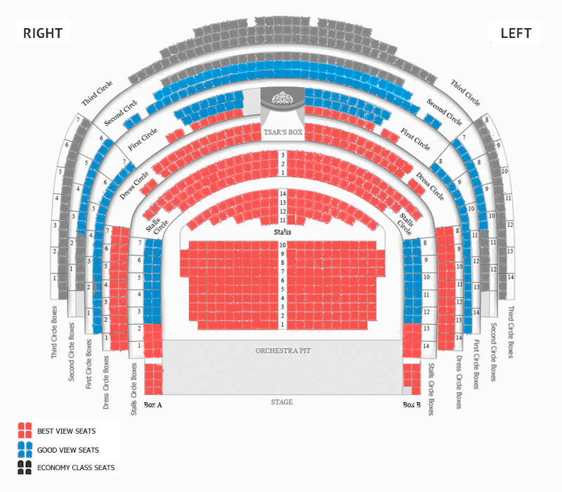 State Theater St Petersburg Seating Chart
